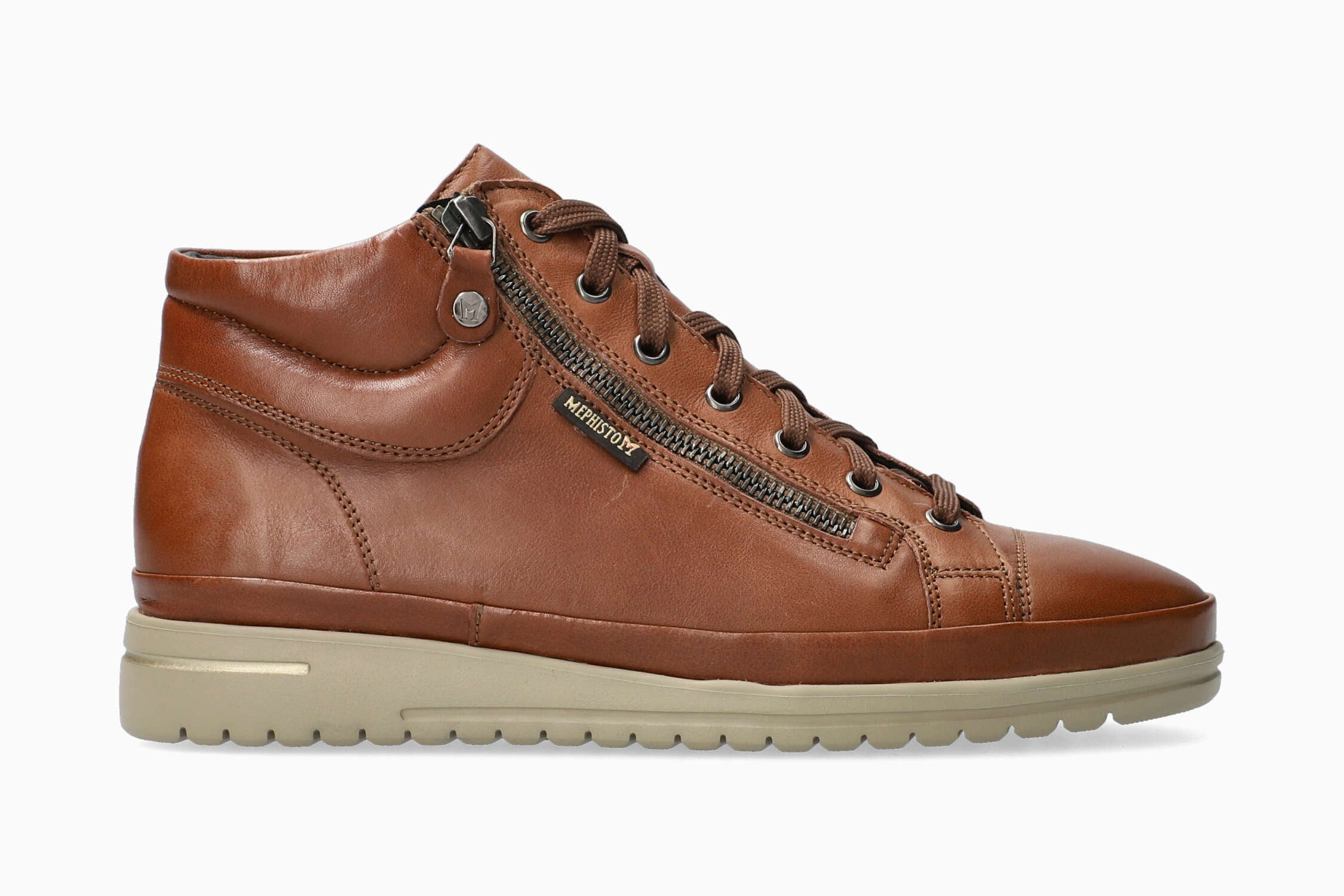 MEPHISTO JULIE | Women Sneaker Brown Leather Smooth | Mephisto.com