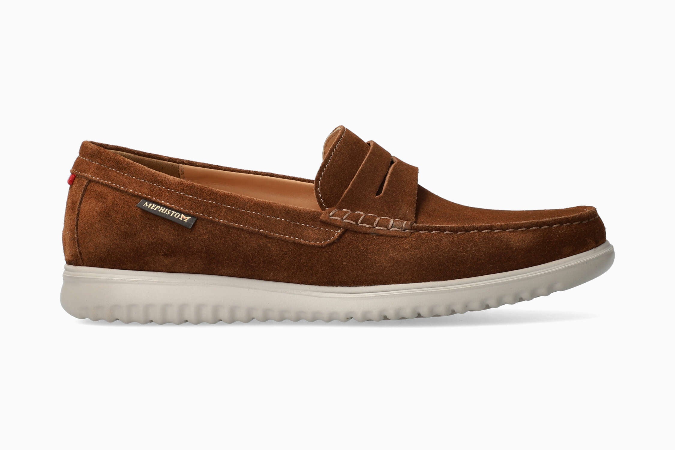 Mocassins Mephisto Marron Taille 36 1/2 | Cuir Et Semelle Caoutchouc | Occasion Collection | Très Bon état