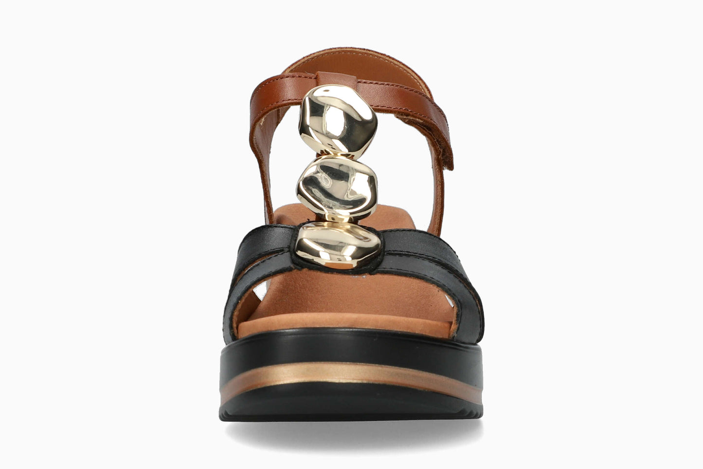 Sallie - Black Women Sandals With Heel