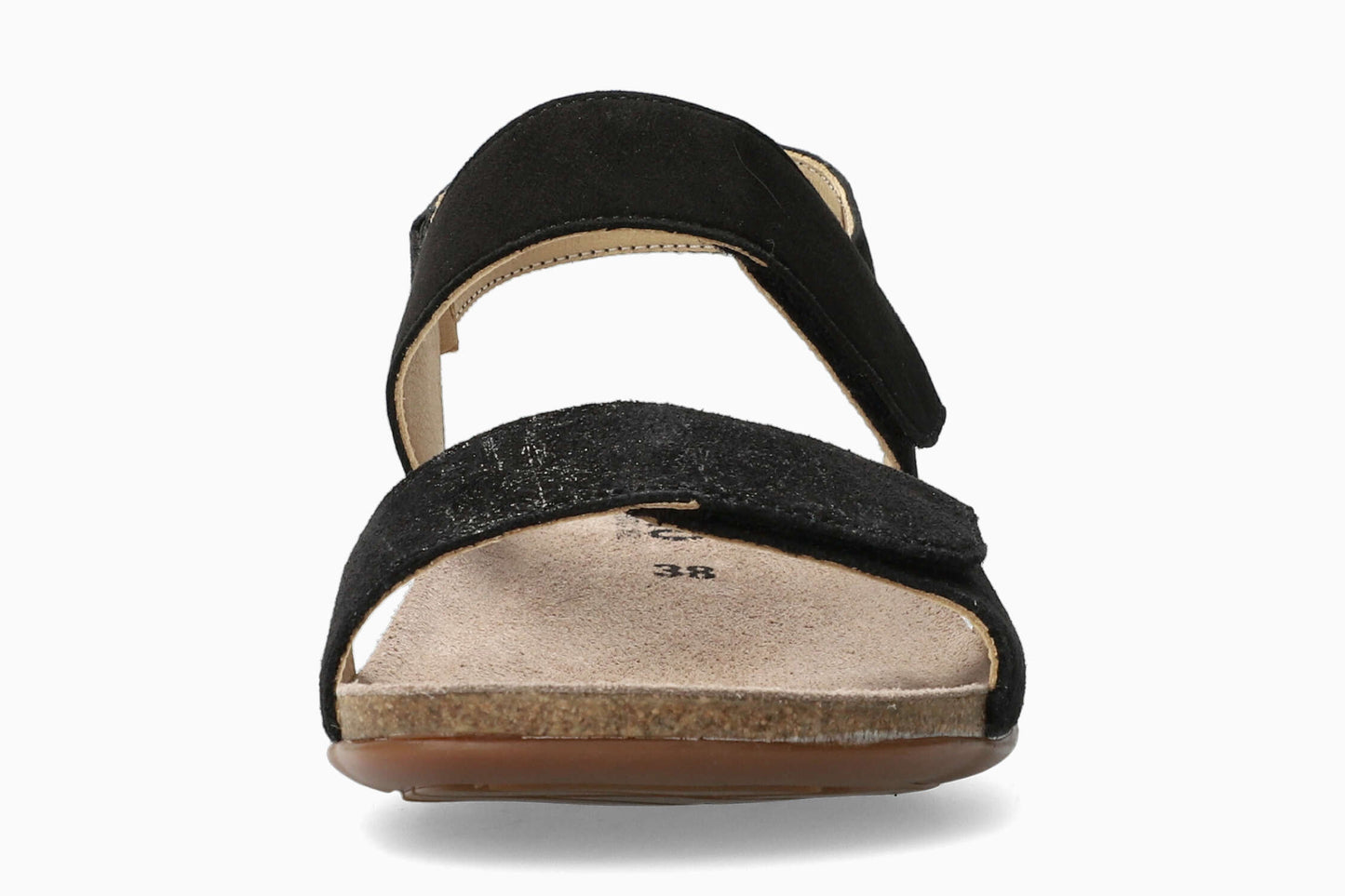 Agave - Black Women Cork Sandals