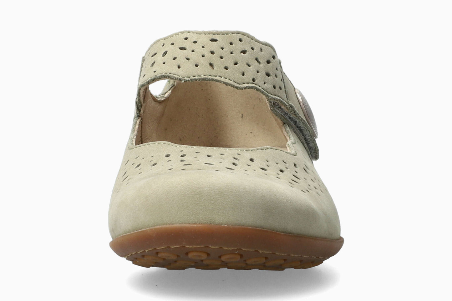 Fabienne - Light Khaki Women Ballerinas
