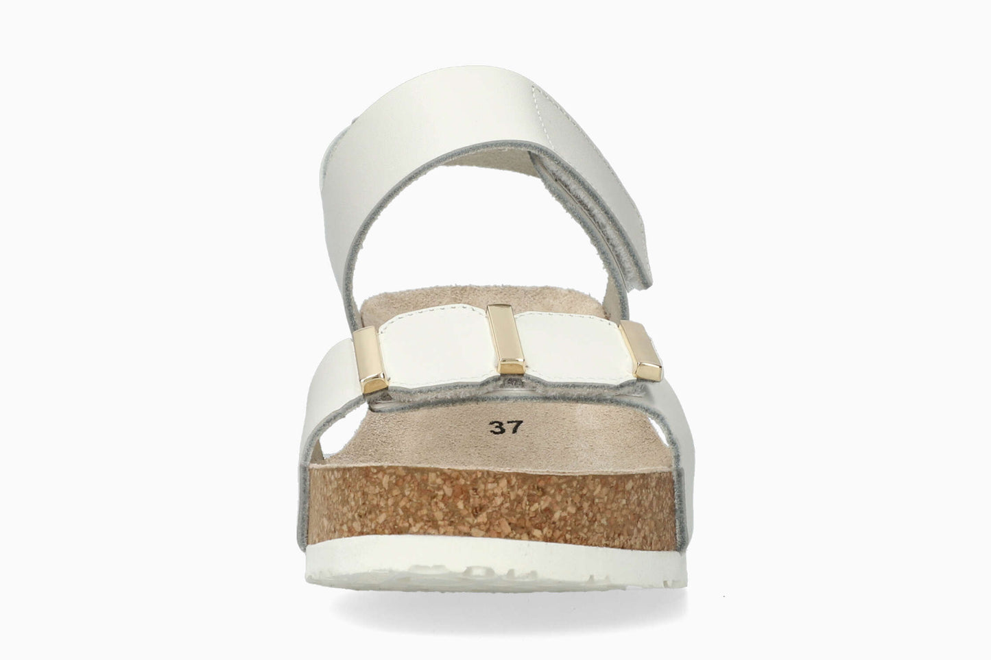 Leonore - White Women Cork Sandals