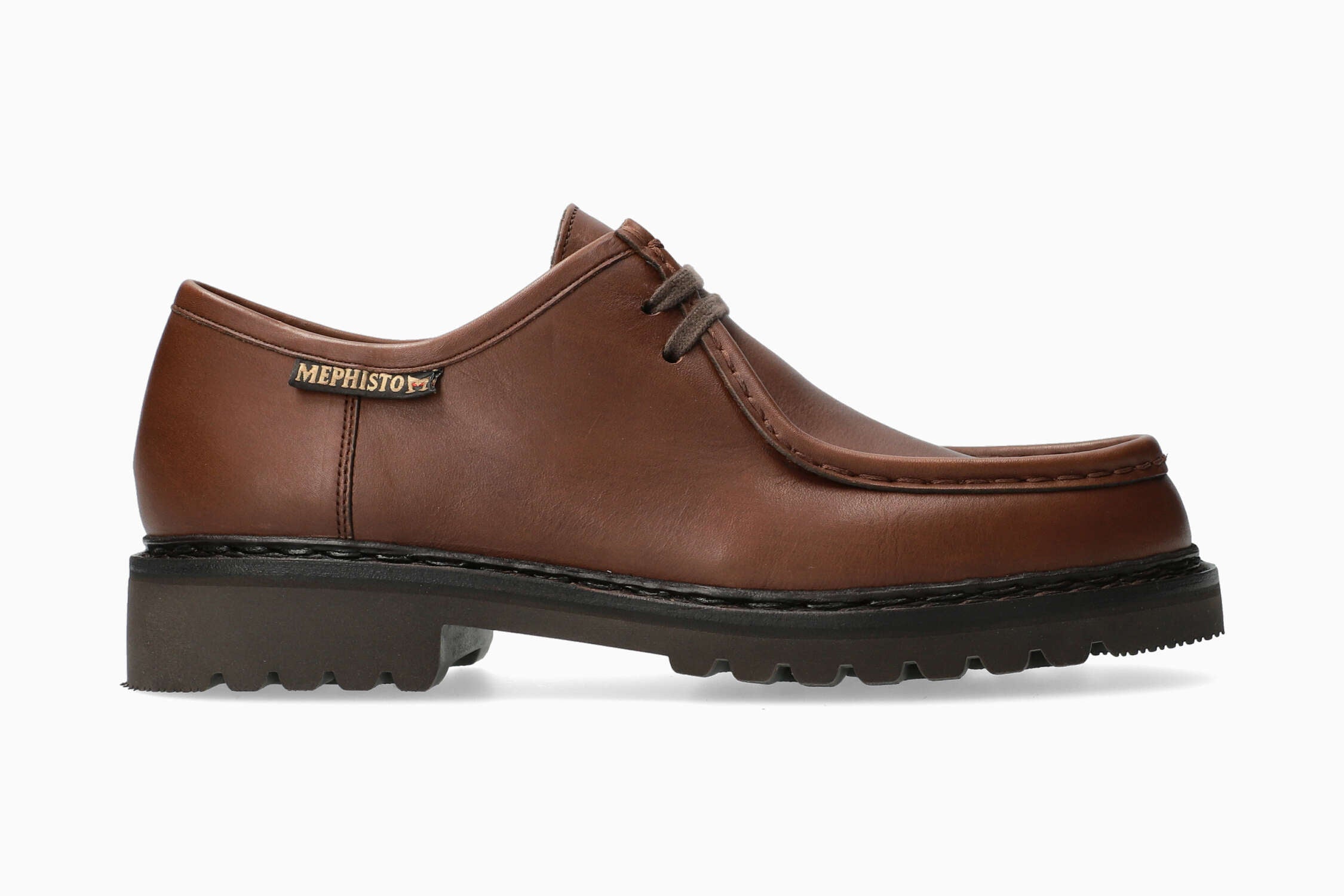 MEPHISTO PEPPO | Homme Goodyear Welt / Norvegien Marron Fonce Cuir
