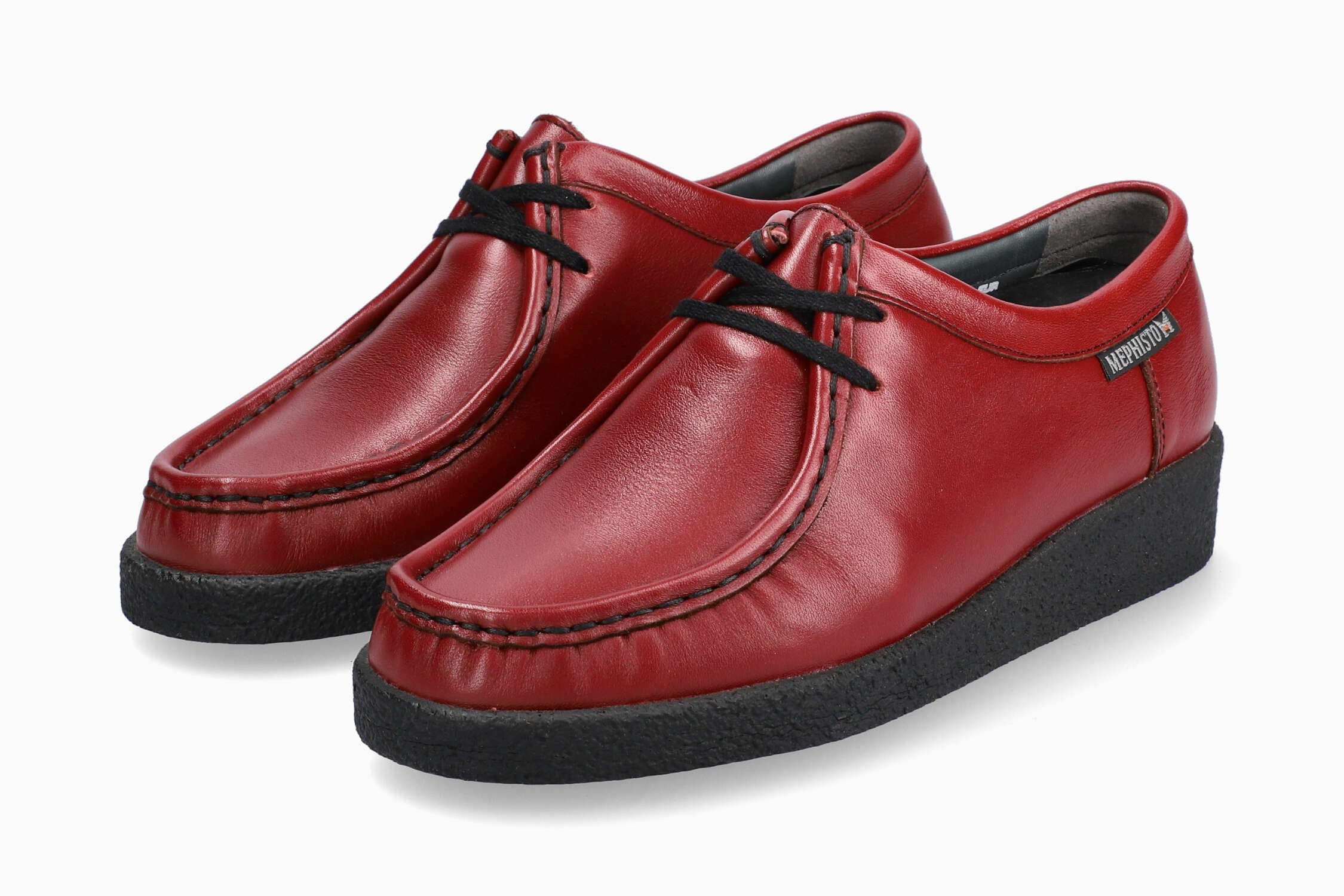 MEPHISTO CHRISTY | Femme Chaussures Rouge Cuir Lisse | Mephisto.com