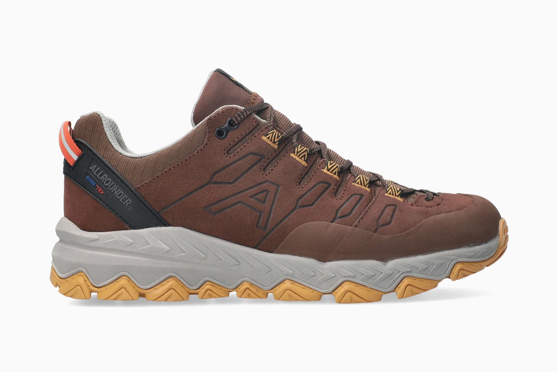 Chaussures De Trail/randonnée Ahnu Homme, Cuir Marron, Pointure US 12, Bon état