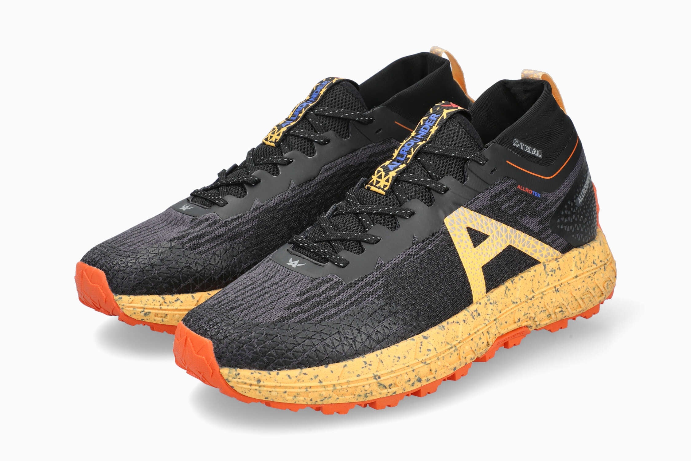ALLROUNDER X-TRIAL-TEX | Herren Halbschuhe Schwarz Textil