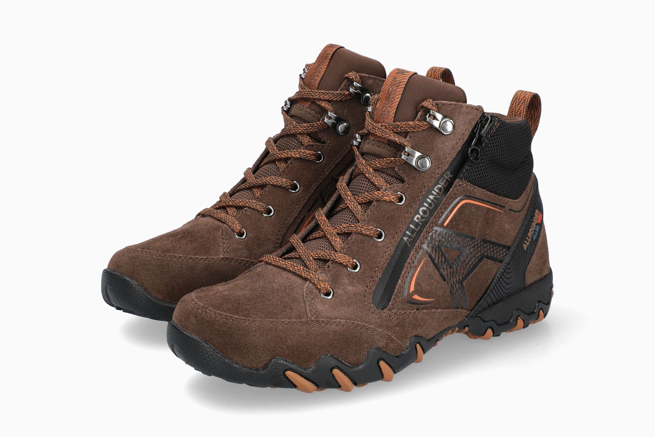 Mabove Scarpe Da Trail Invernali Imbottite, Unisex, Colore Marrone, Taglia 44 EU – Calde, Antiscivolo, Punta Larga