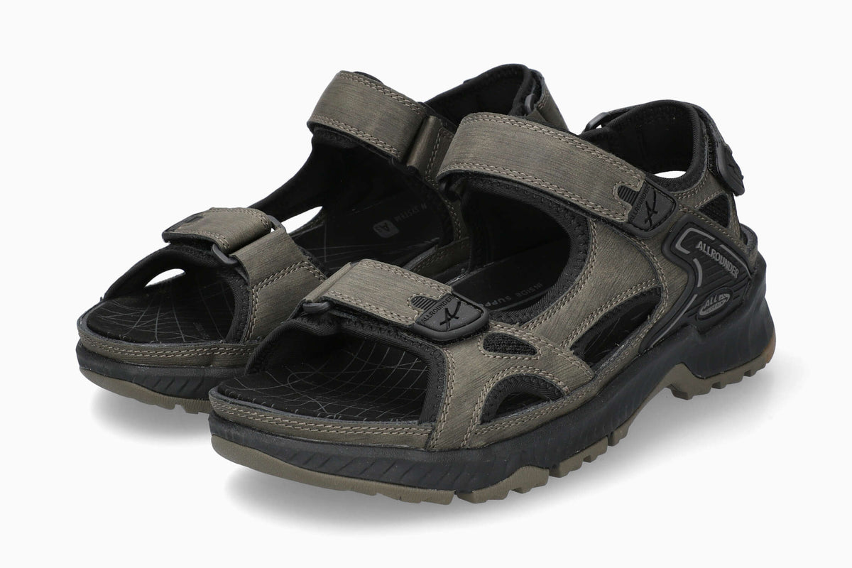NEW ALLROUNDER men\'s honduras sandals in khaki green ALLROUNDER HONDURAS | Man Sandelen Groen Synthetisch Glad  main image 3