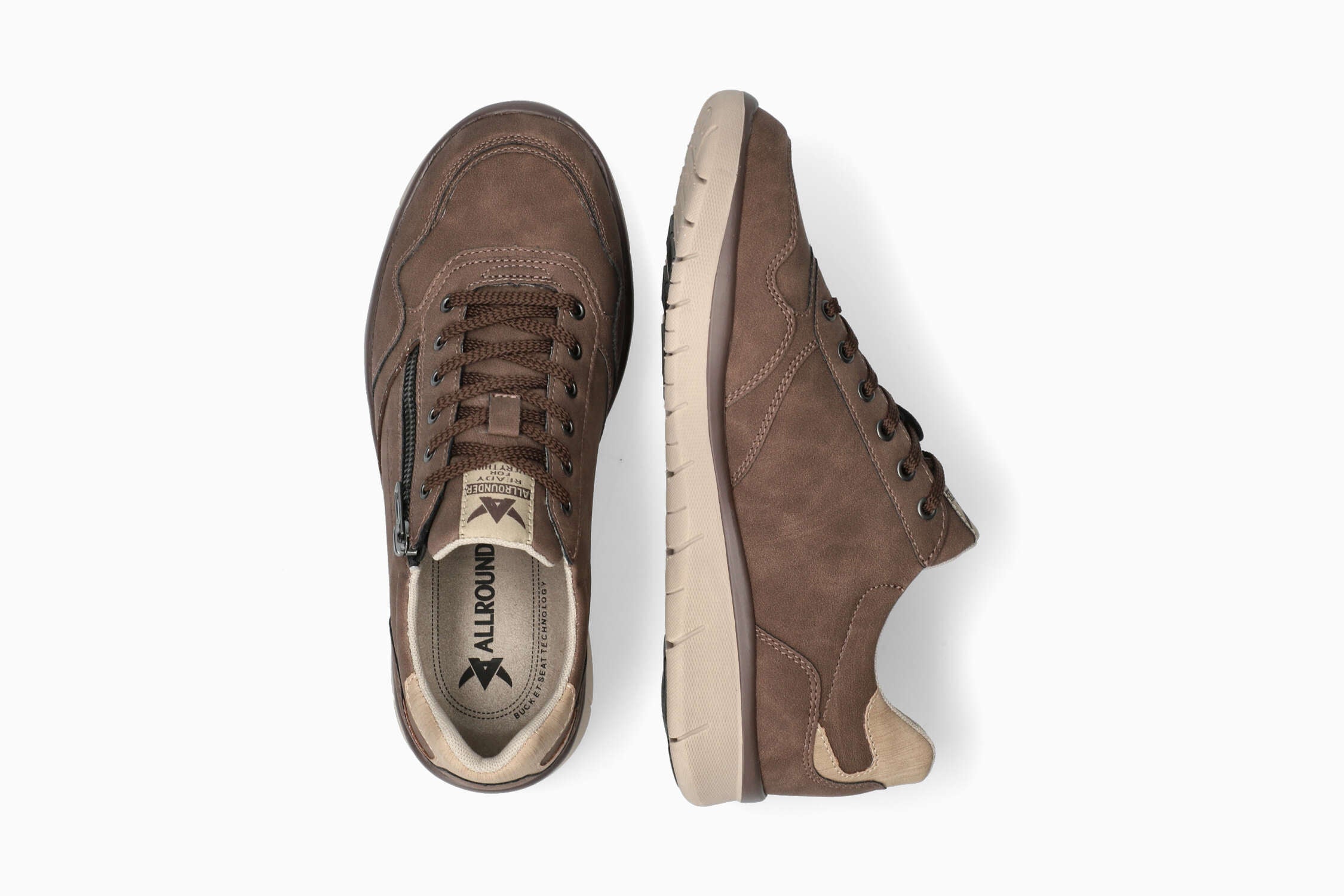 Majestro 2 - Dark Brown Men Sneaker