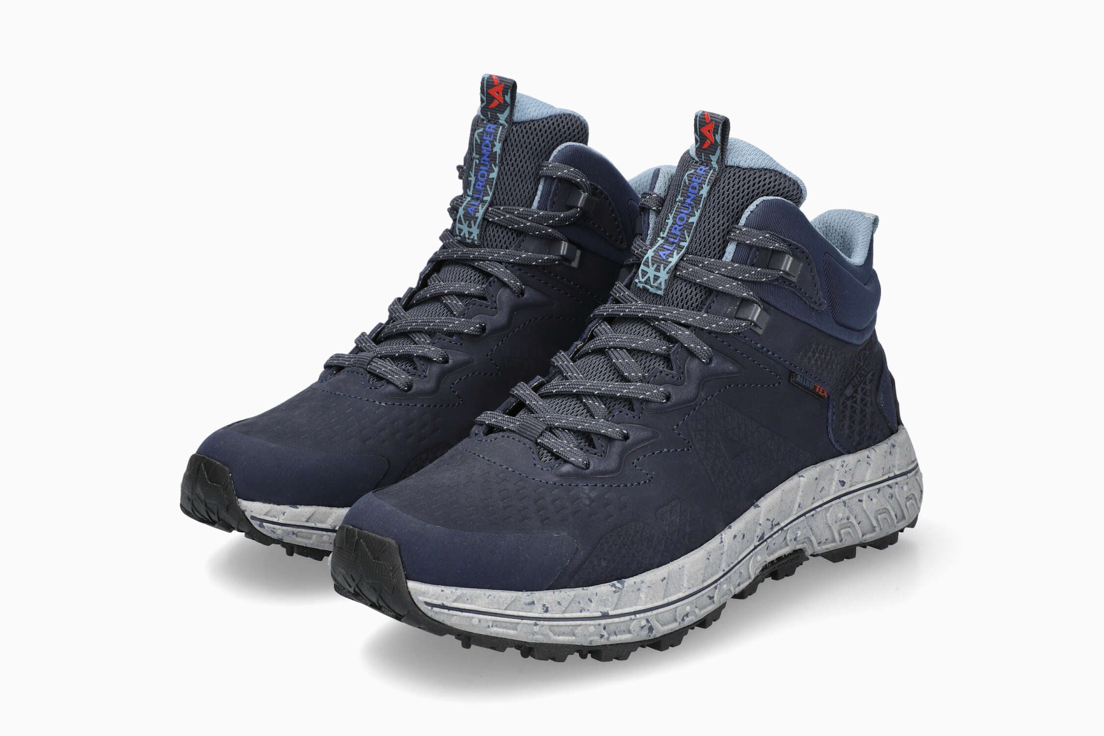 X-Gravel-Tex - Navy Women Ankle Boots