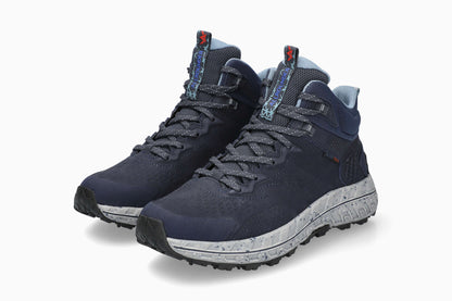 X-Gravel-Tex - Navy Women Ankle Boots