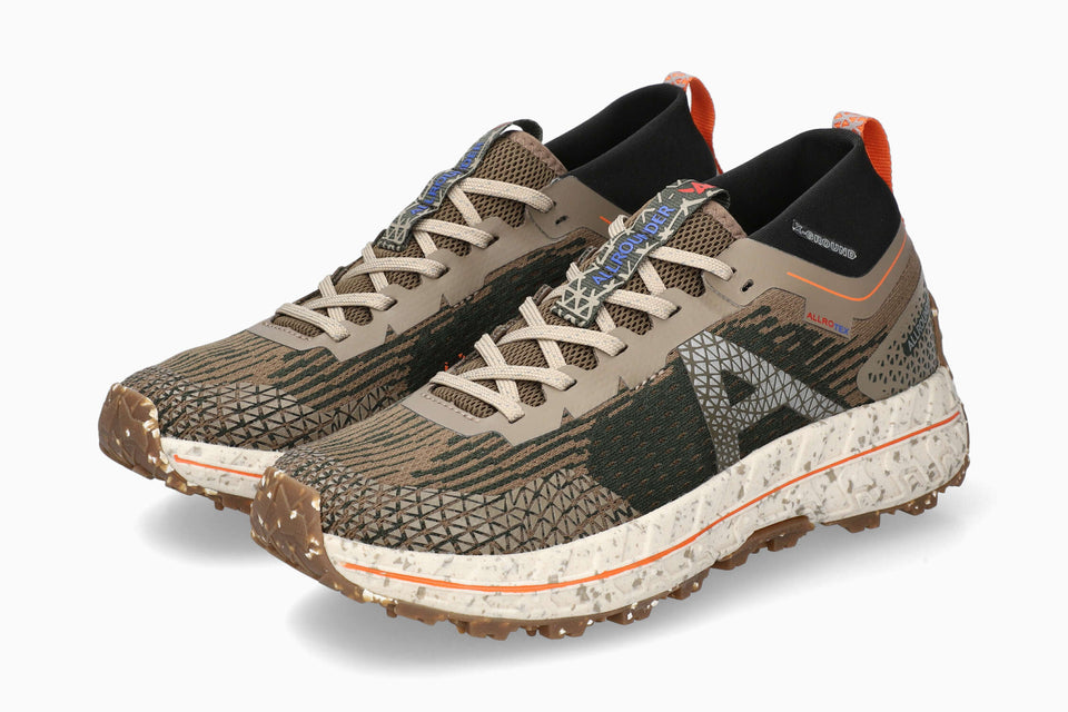 X-Ground-Tex - Khaki Women Sneaker