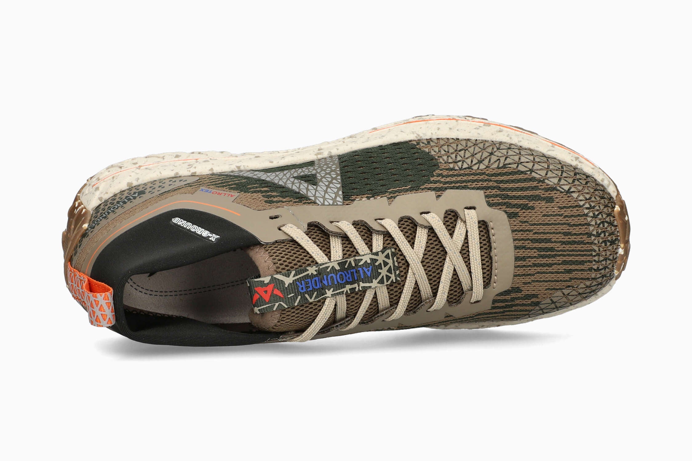 X-Ground-Tex - Khaki Women Sneaker