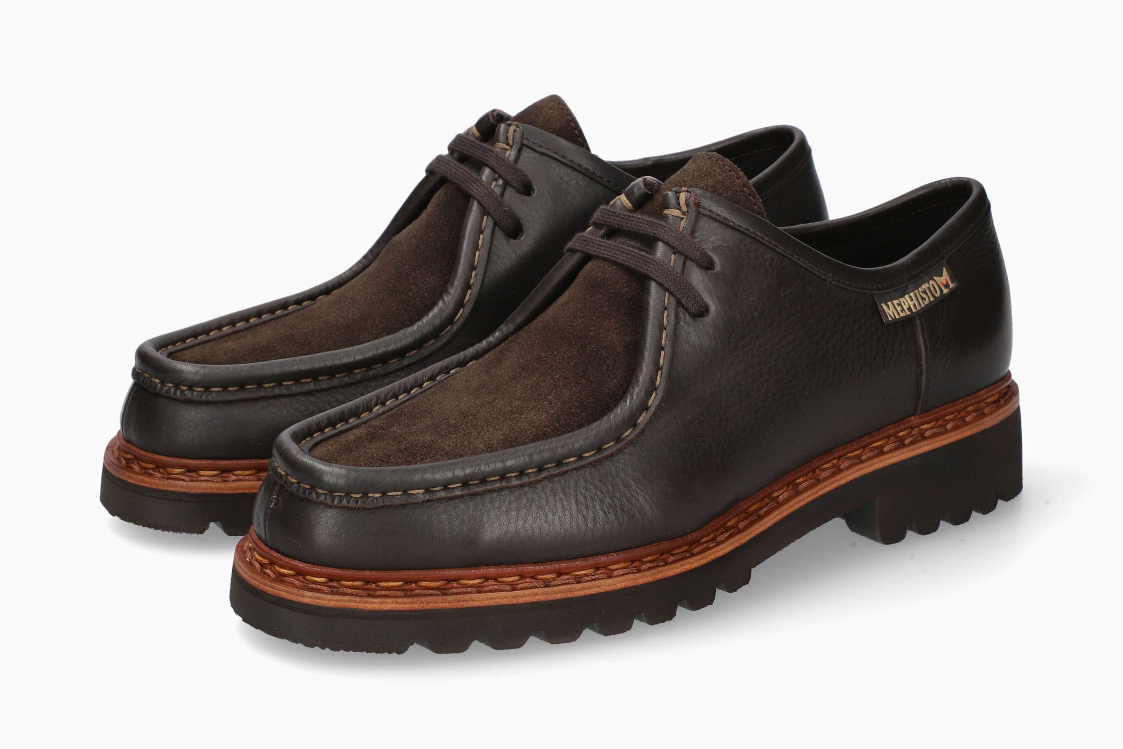 MEPHISTO PEPPO | Men Goodyear Welt / Norwegian Dark Brown Leather