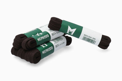 LACETS PLATS 90 CM MARRON FONCE