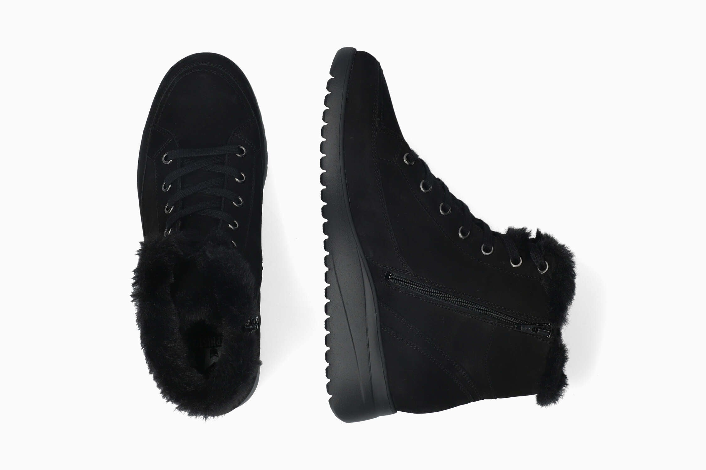 MEPHISTO ILKA | Women Ankle Boots Black Leather Nubuck | Mephisto.com