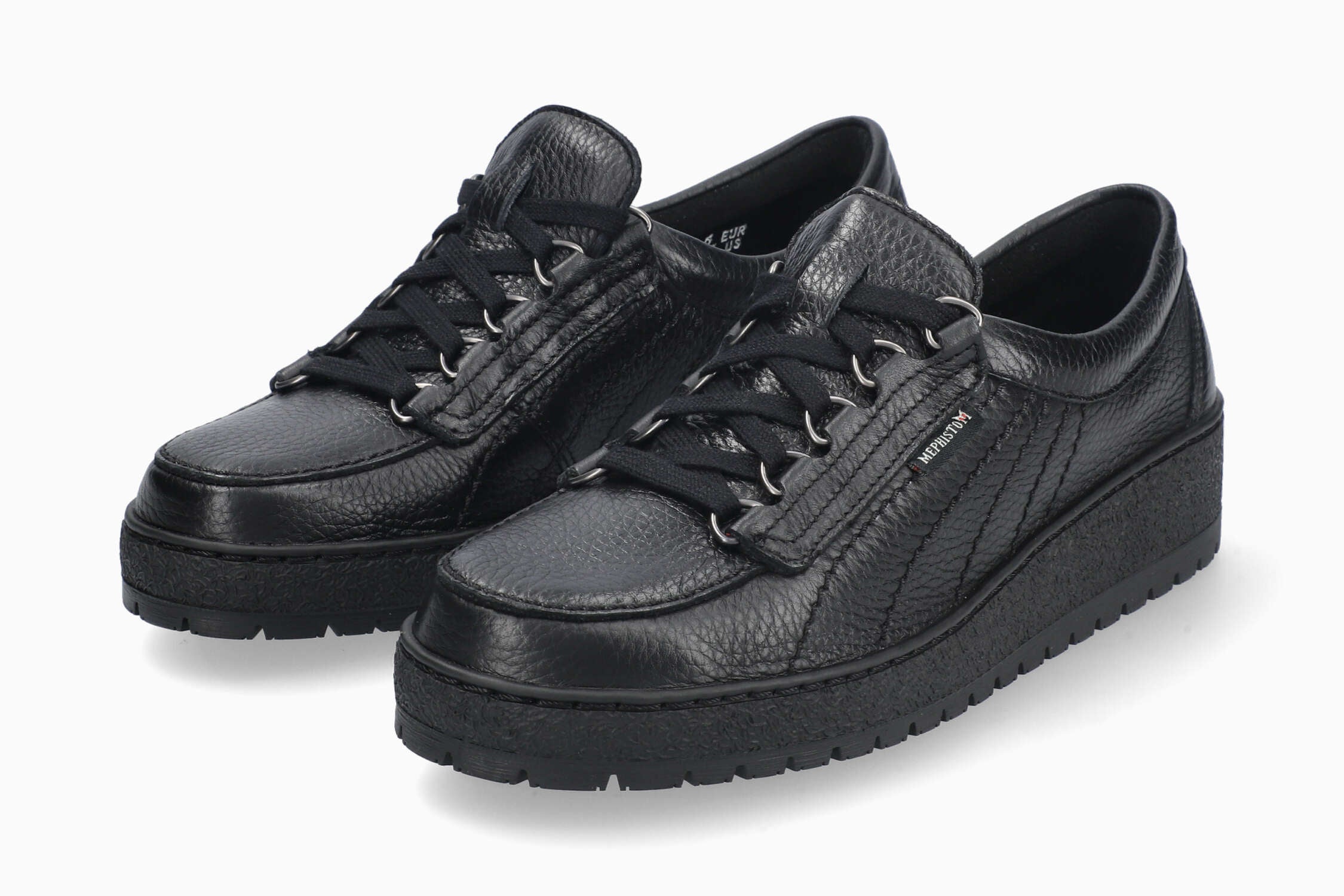 Mefisto ブラックメタル black l MEPHISTO LADY | Mujer Originals Negro Cuero Liso | Mephisto.com