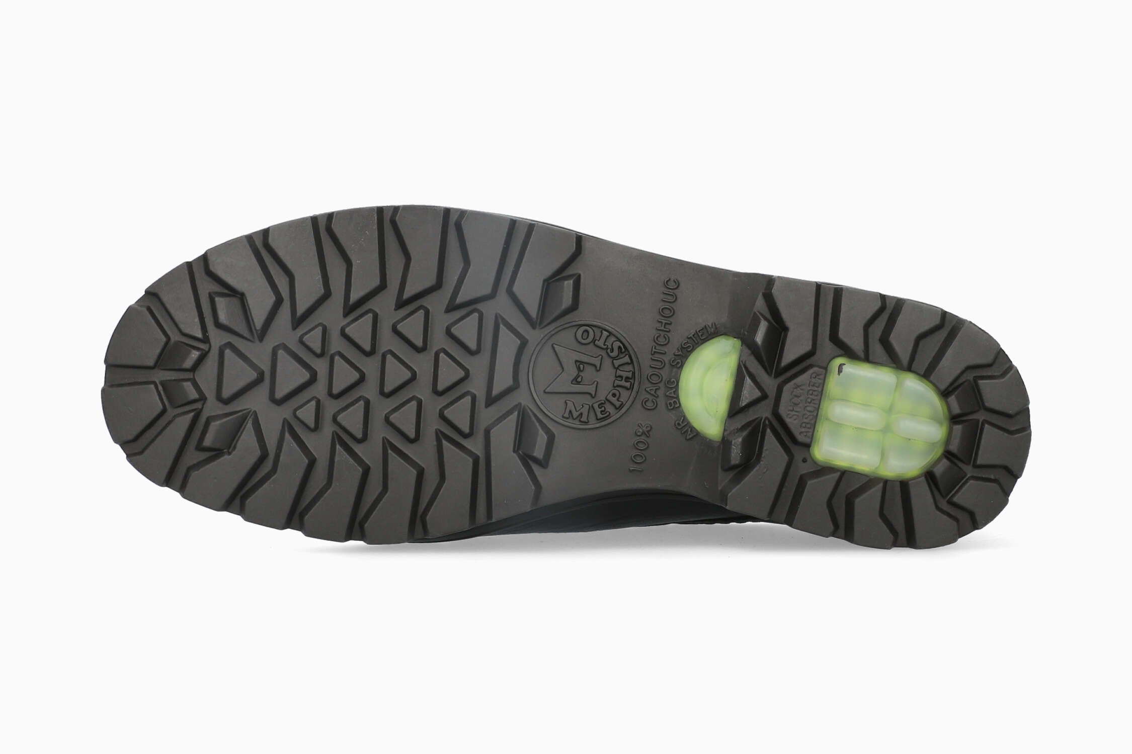 MEPHISTO BARRACUDA MT | Men Outdoor Shoes Black Leather Crumpled