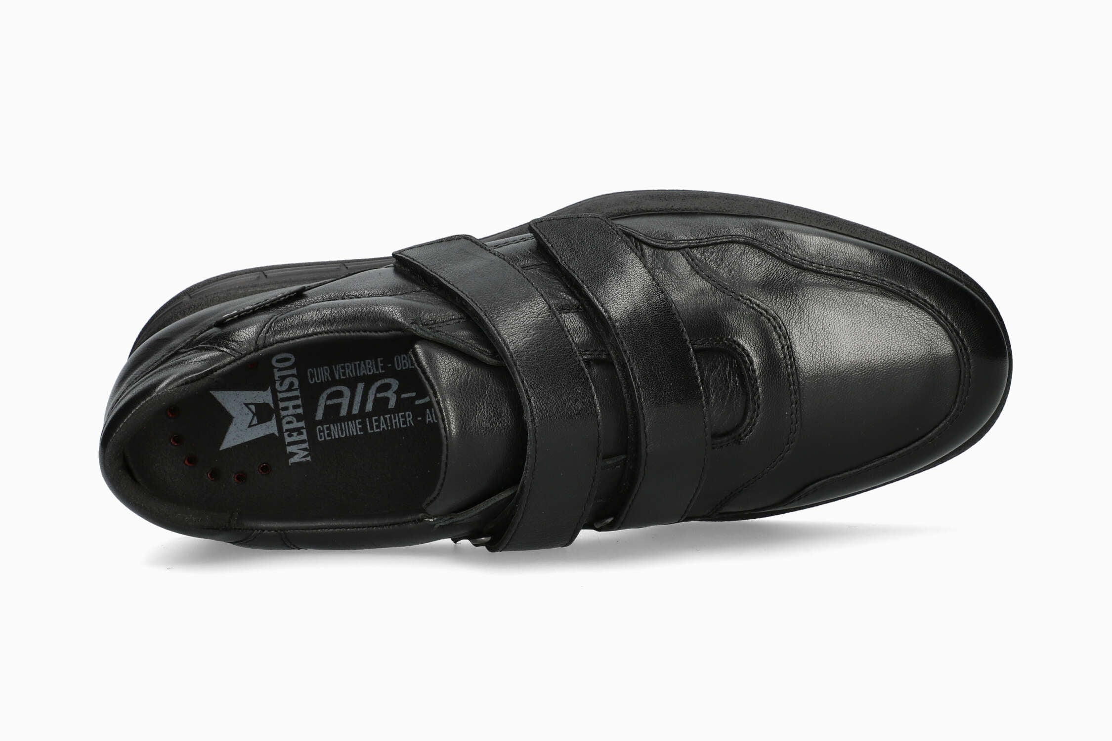 Mefisto ブラックメタル black l MEPHISTO IANIS | Hombre Calzado Negro Cuero Liso | Mephisto.com