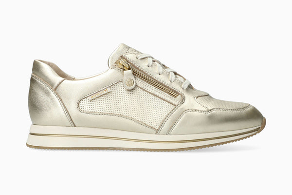 MEPHISTO LEENIE | Femme Sneaker Metallique Cuir Metallise