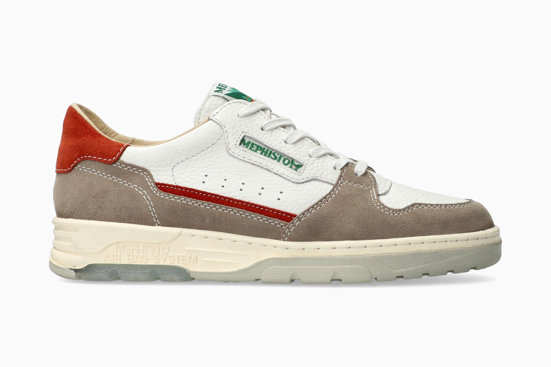 MEPHISTO MARIUS | Men Sneaker Grey Leather Smooth | Mephisto.com
