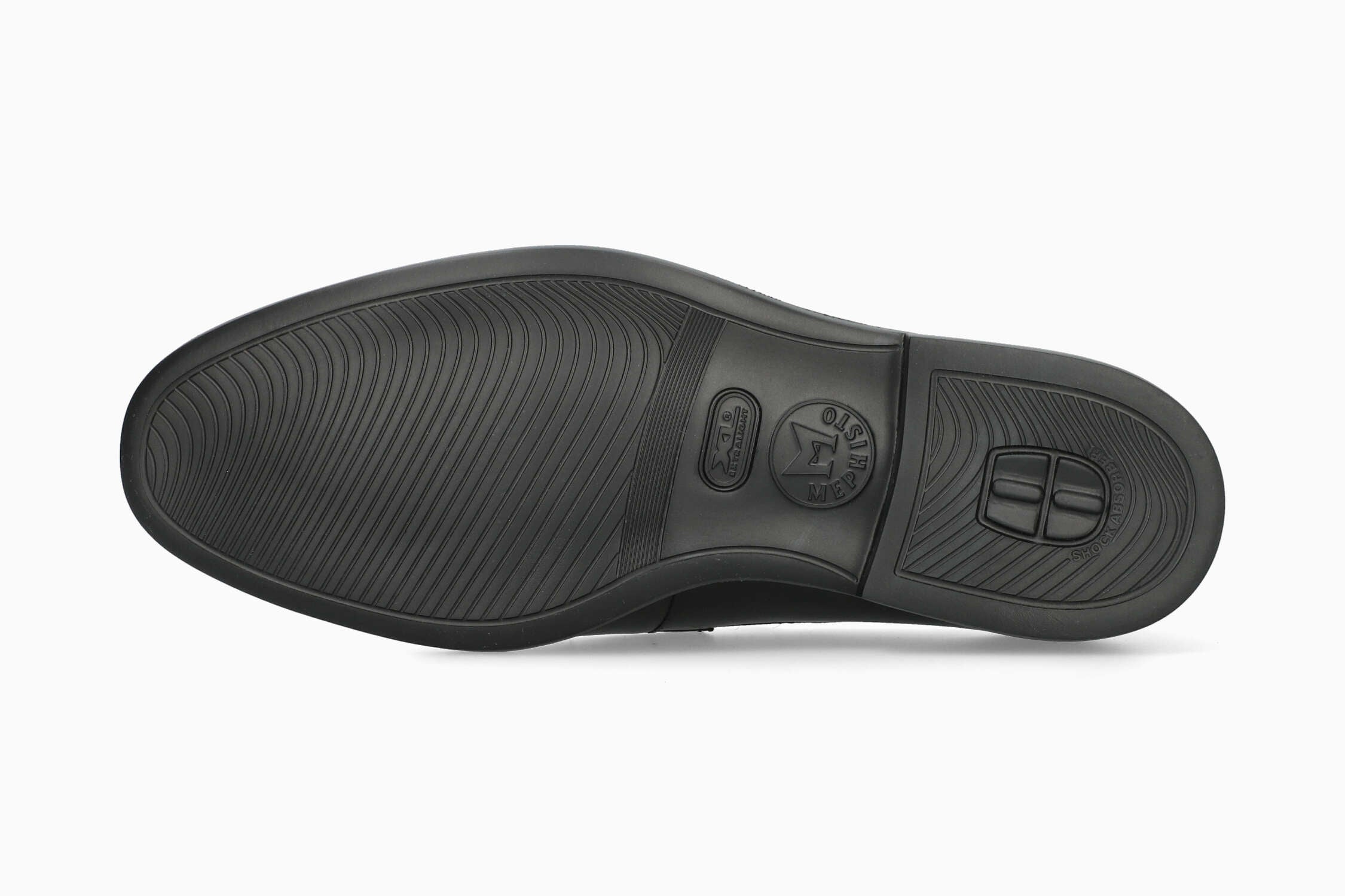 Fergus - Black Men Slip-Ons