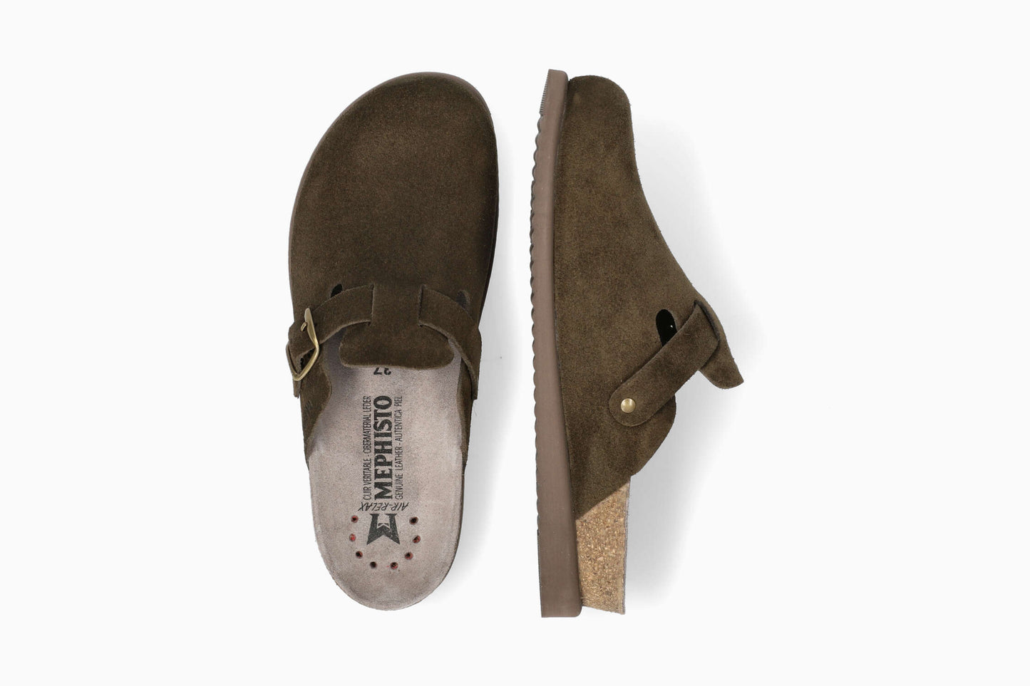 Halina - Moss Women Cork Sandals
