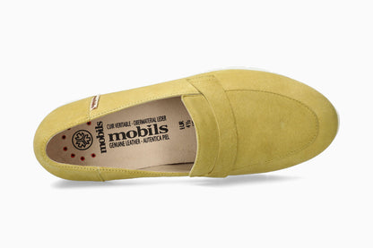 Dixie - Lime Women Slip-Ons