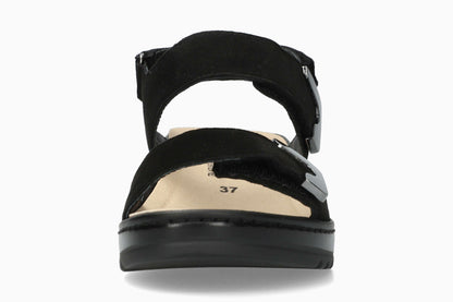 Nawel - Black Women Sandals With Heel