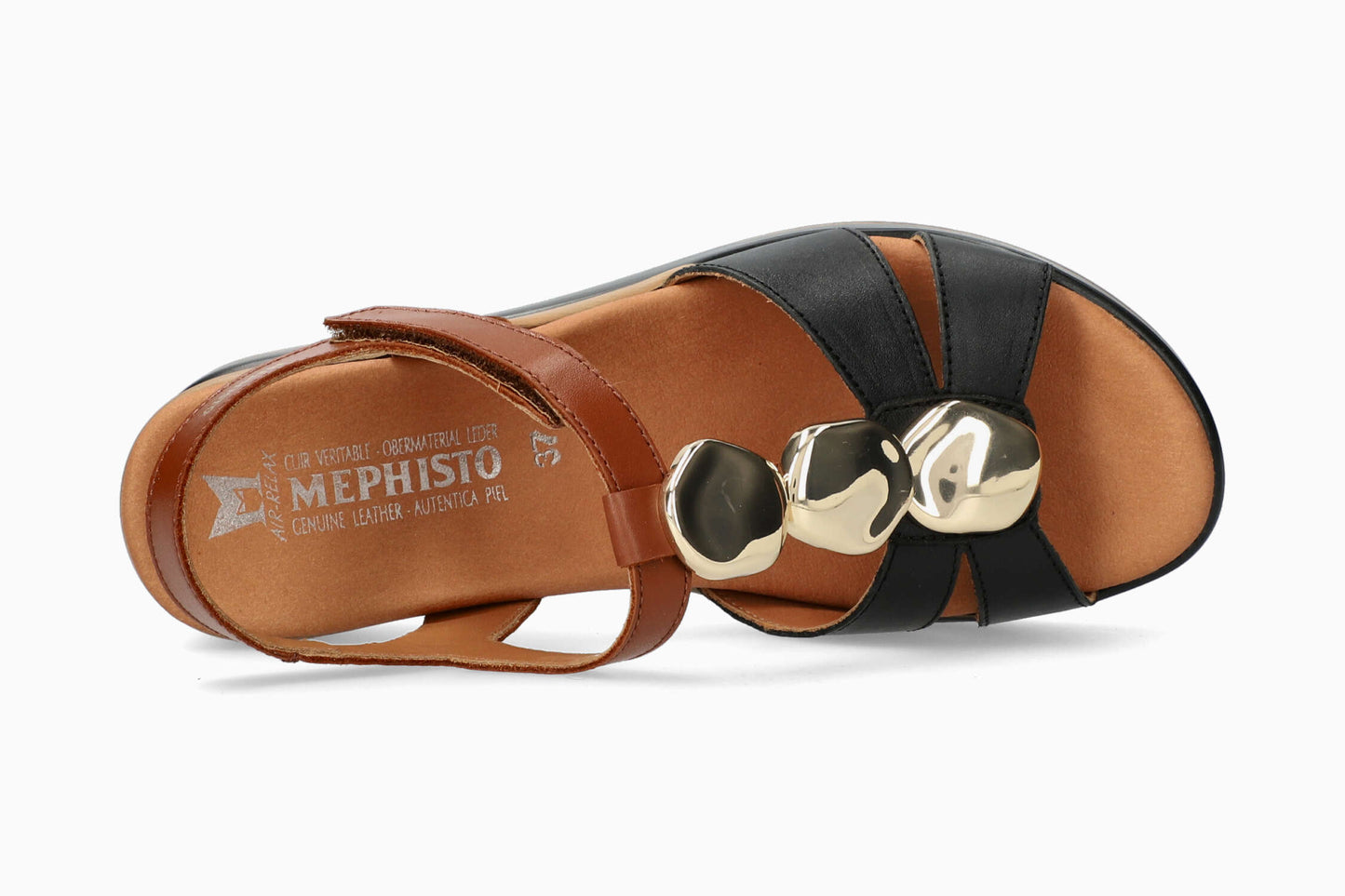 Sallie - Black Women Sandals With Heel