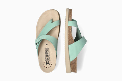 Helen - Light Grass Women Cork Sandals