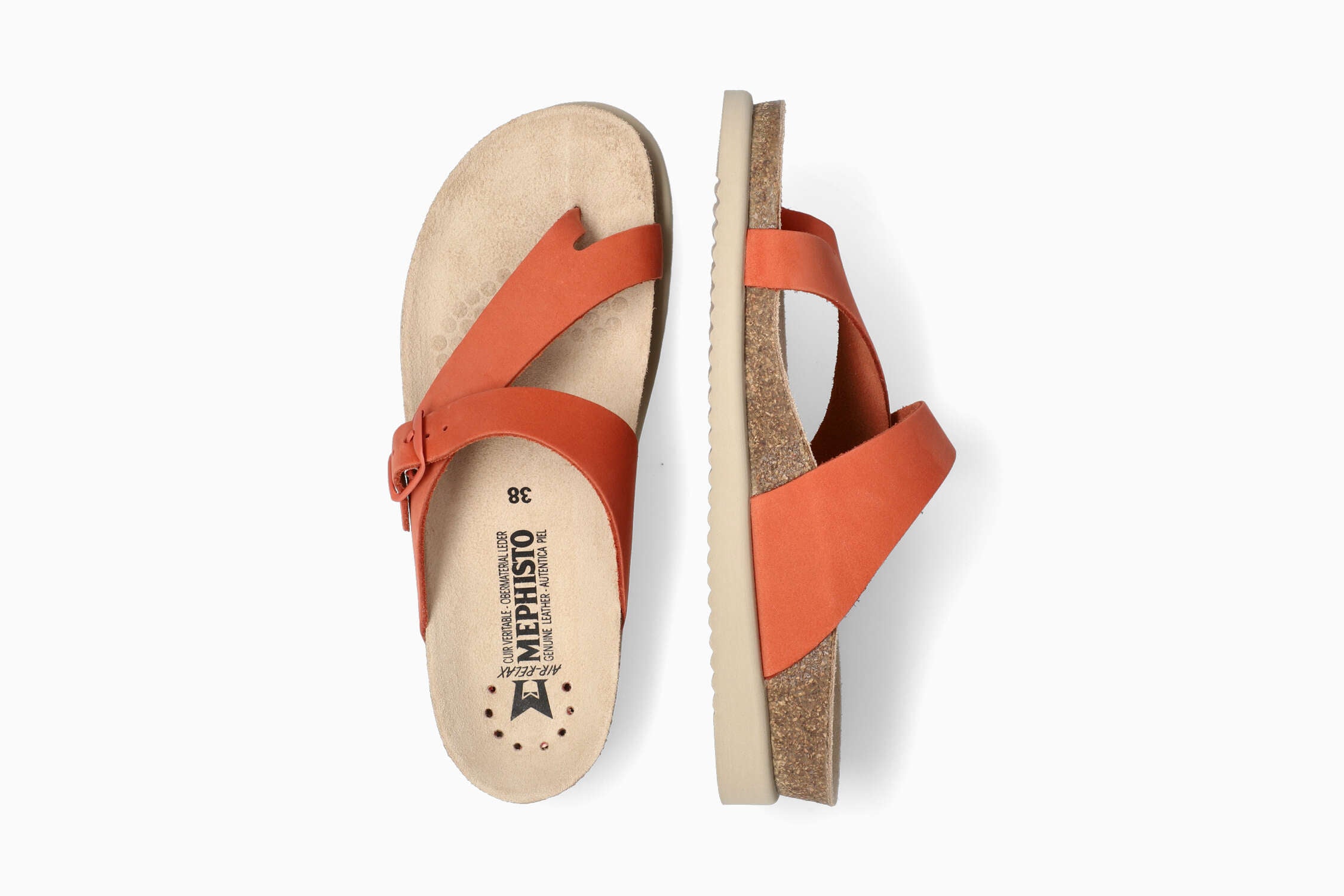 Helen - Chili Women Cork Sandals