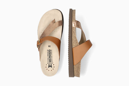Helen Mix - Camel Women Cork Sandals
