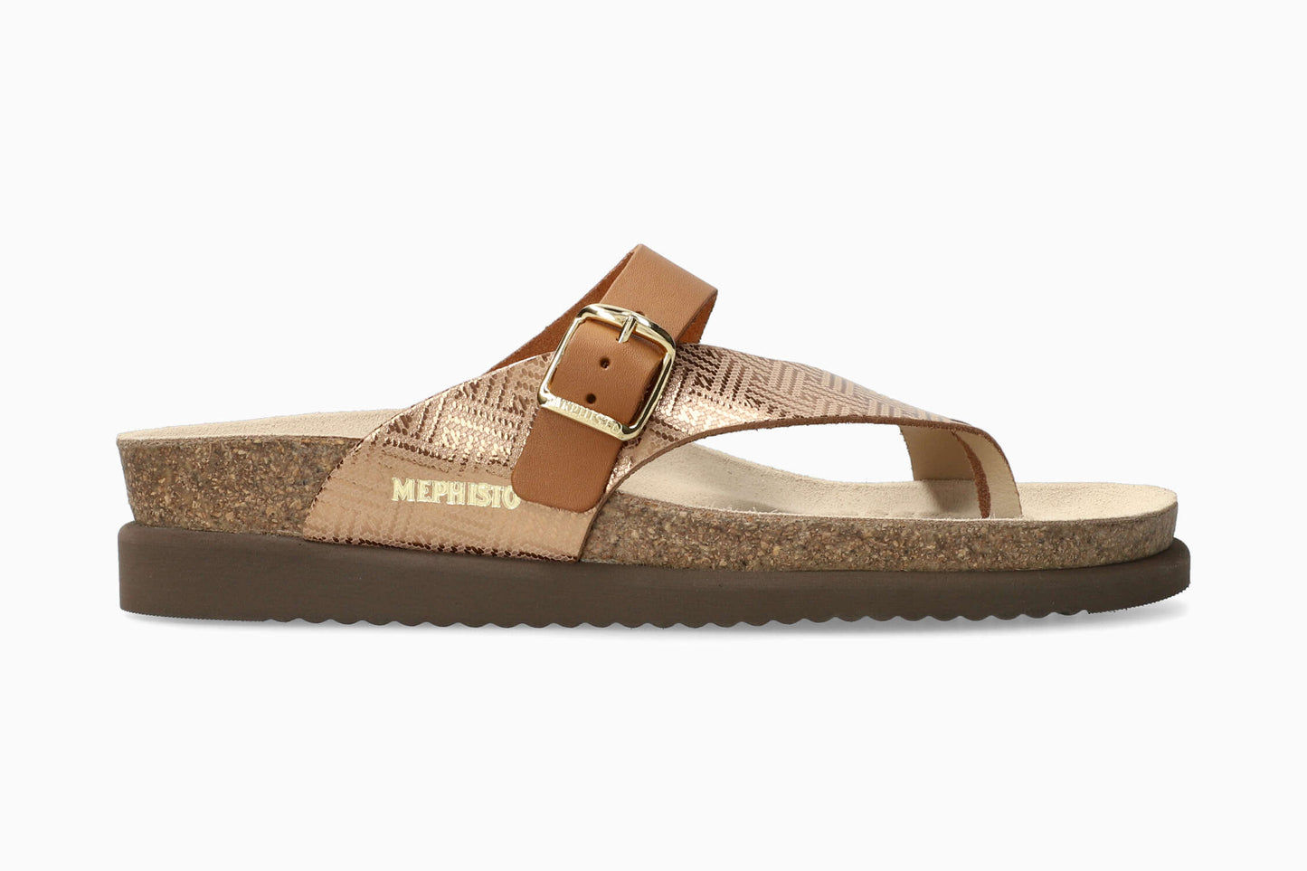 Helen Mix - Camel Women Cork Sandals