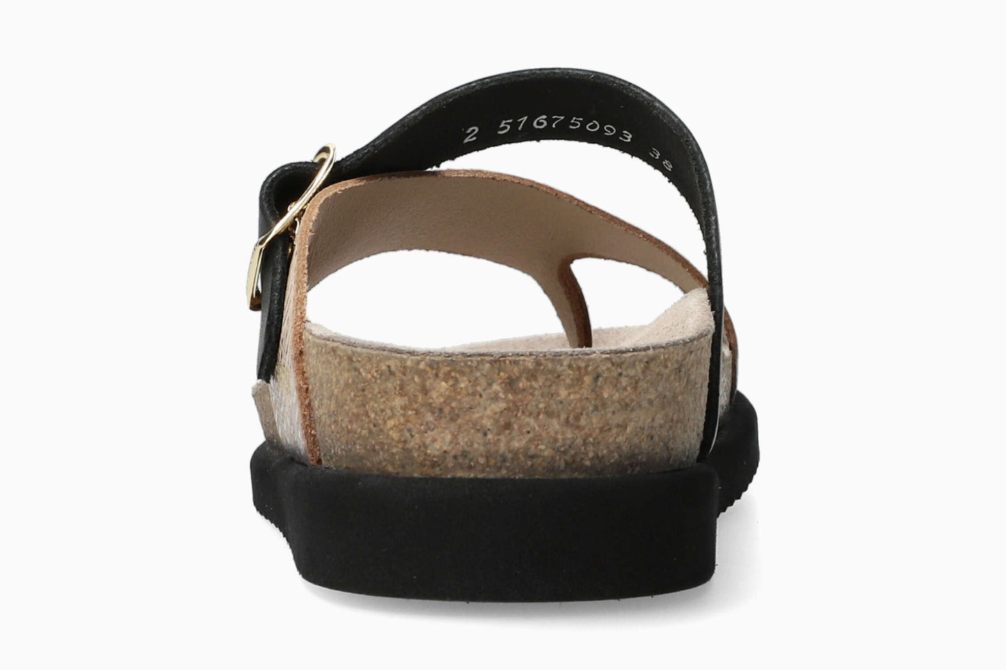 Helen Mix - Black Women Cork Sandals