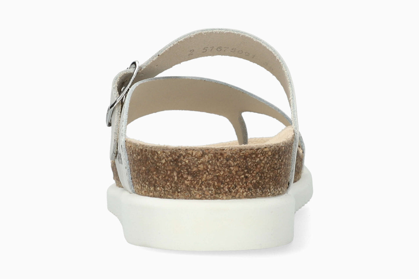 Helen Mix - Silver Women Cork Sandals