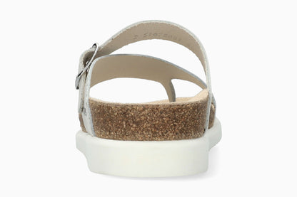 Helen Mix - Silver Women Cork Sandals