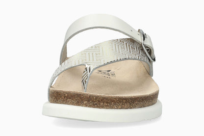Helen Mix - Silver Women Cork Sandals