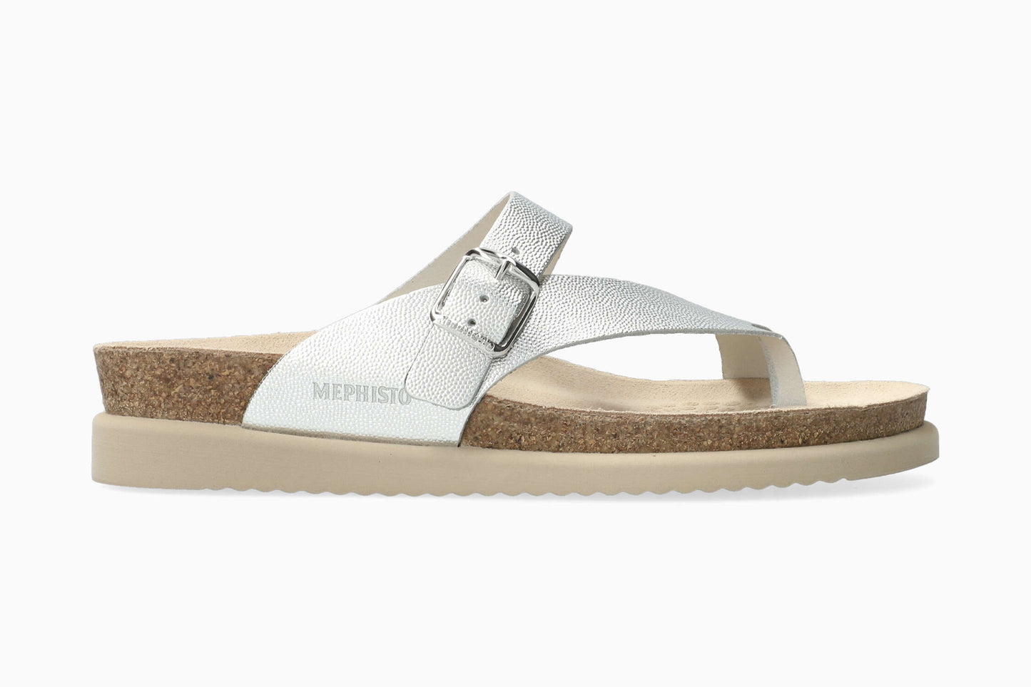 Helen - Silver Women Cork Sandals