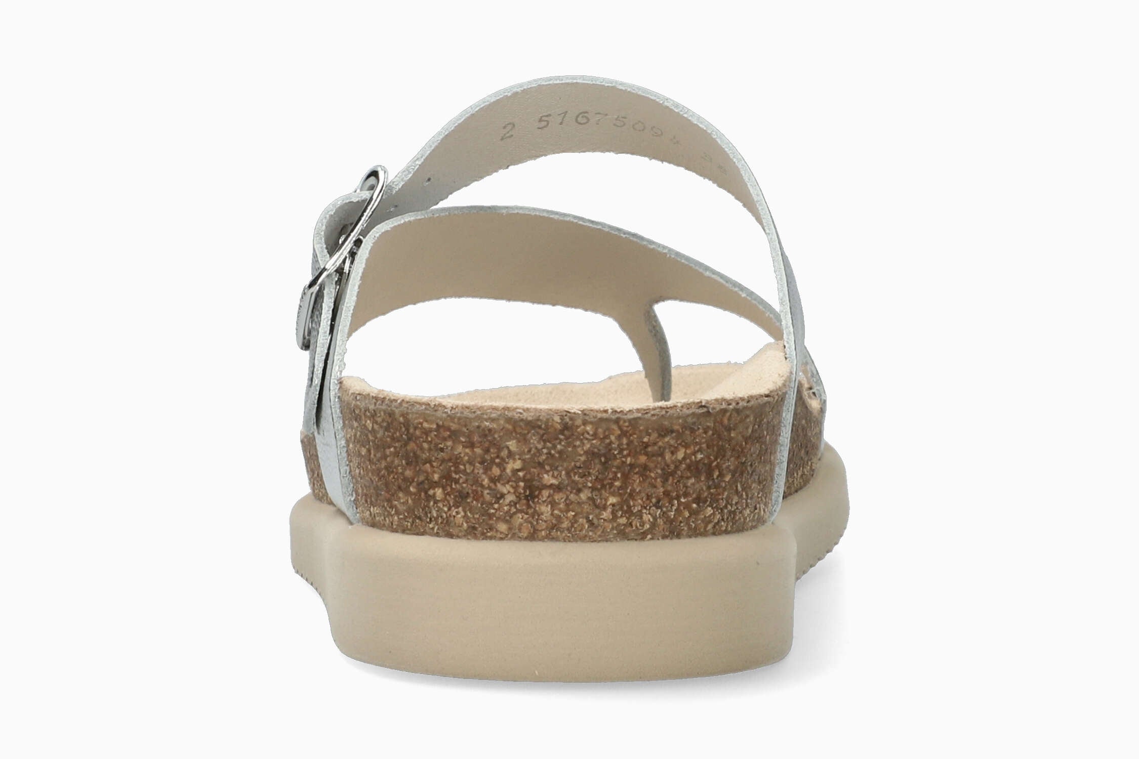 Helen - Silver Women Cork Sandals