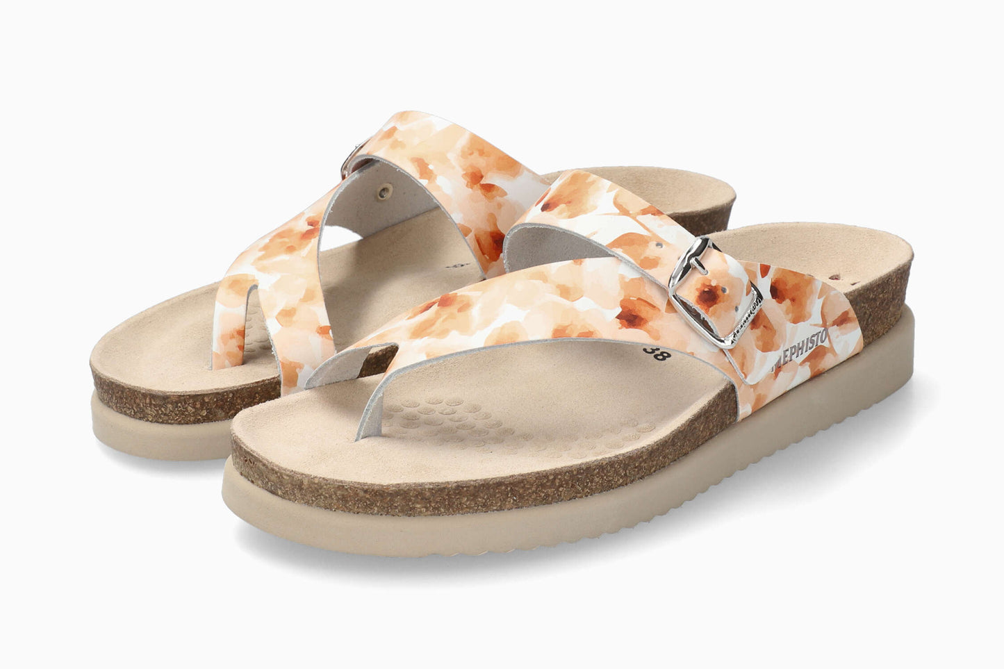 Helen - Burnt Orange Women Cork Sandals