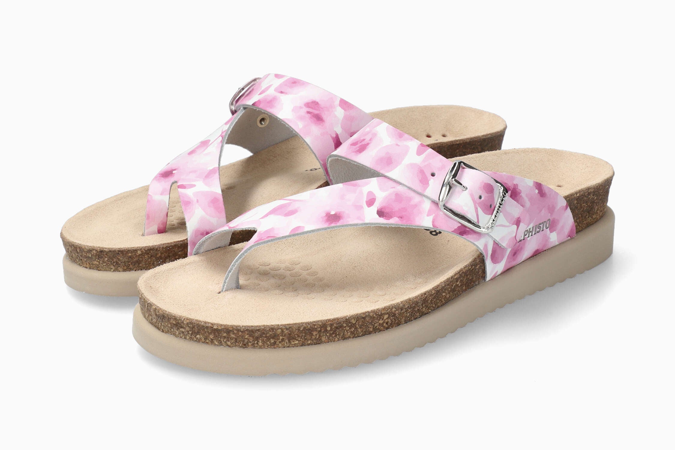 Helen - Pink Women Cork Sandals