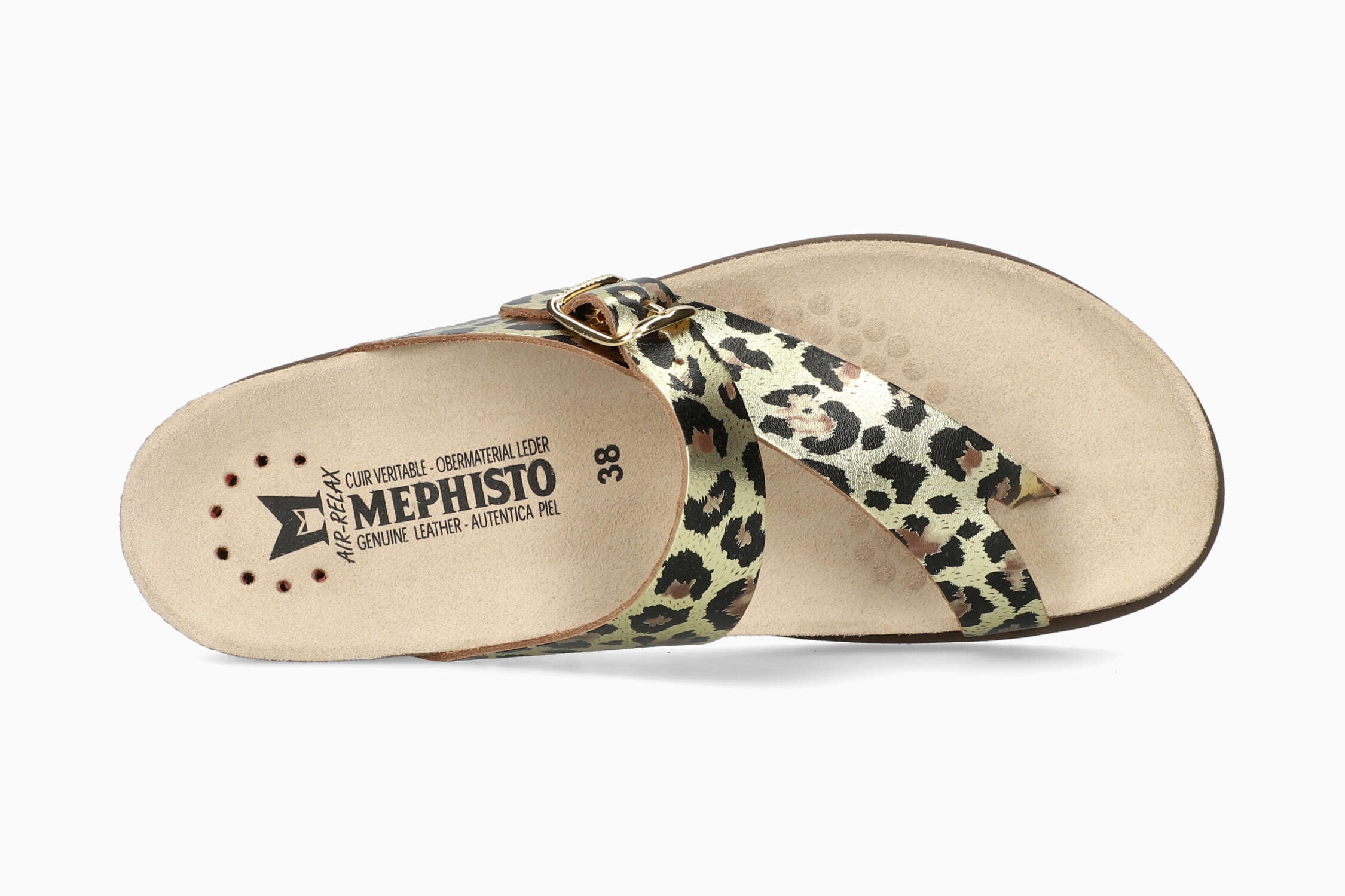 Helen - Gold Women Cork Sandals