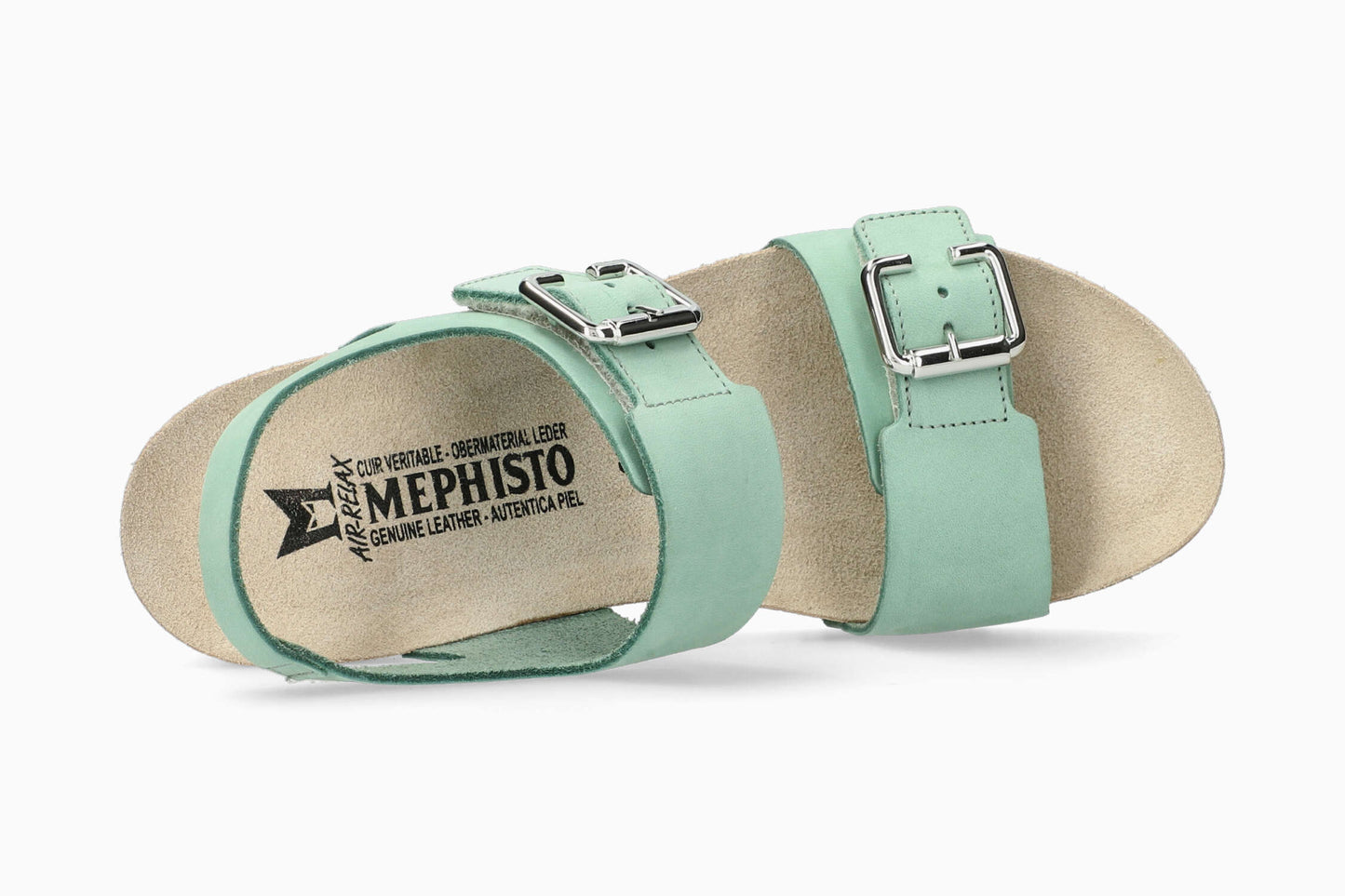 Lissandra - Light Grass Women Cork Sandals