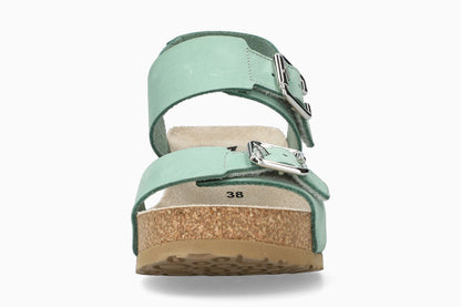 Lissandra - Light Grass Women Cork Sandals