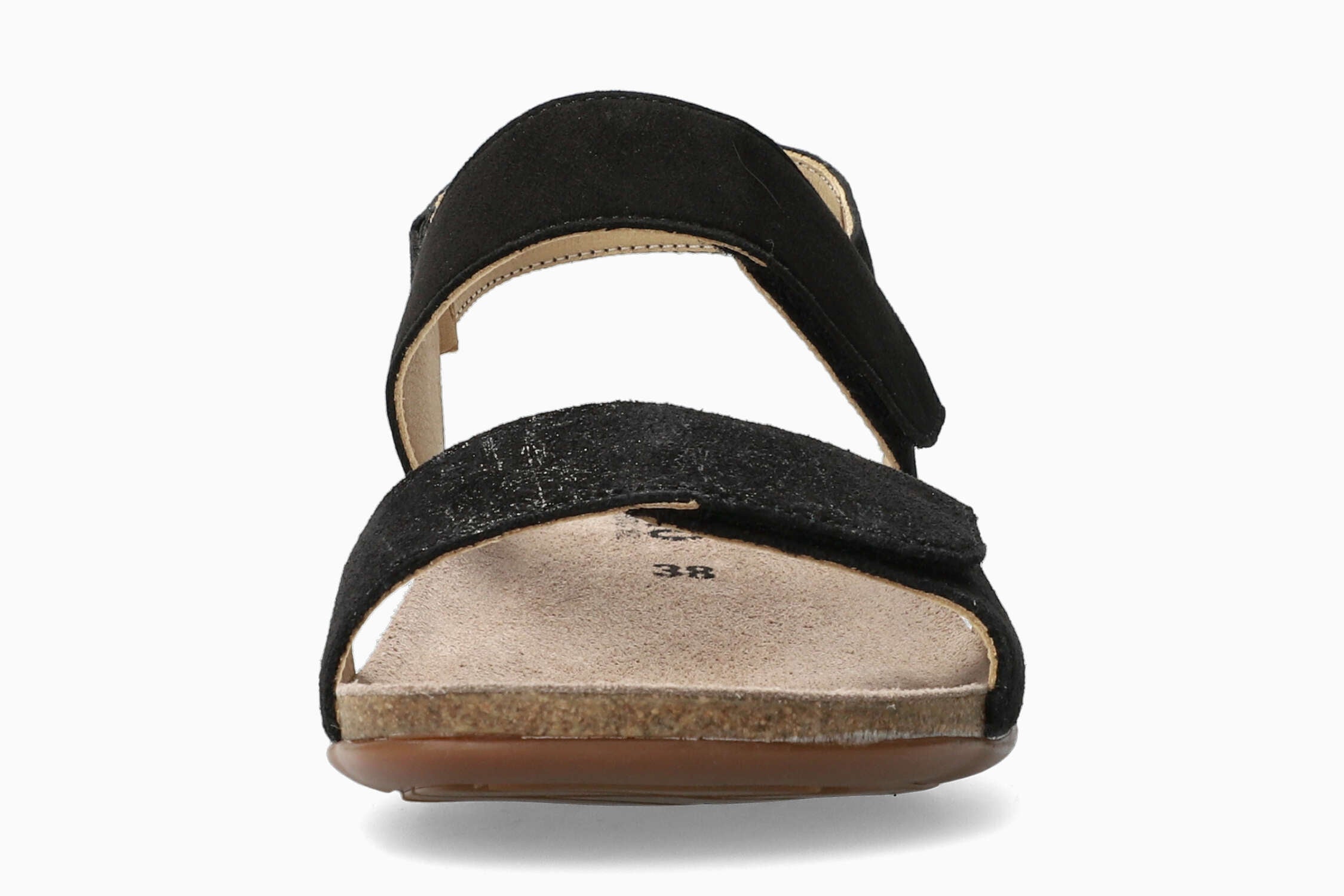 Agave - Black Women Cork Sandals