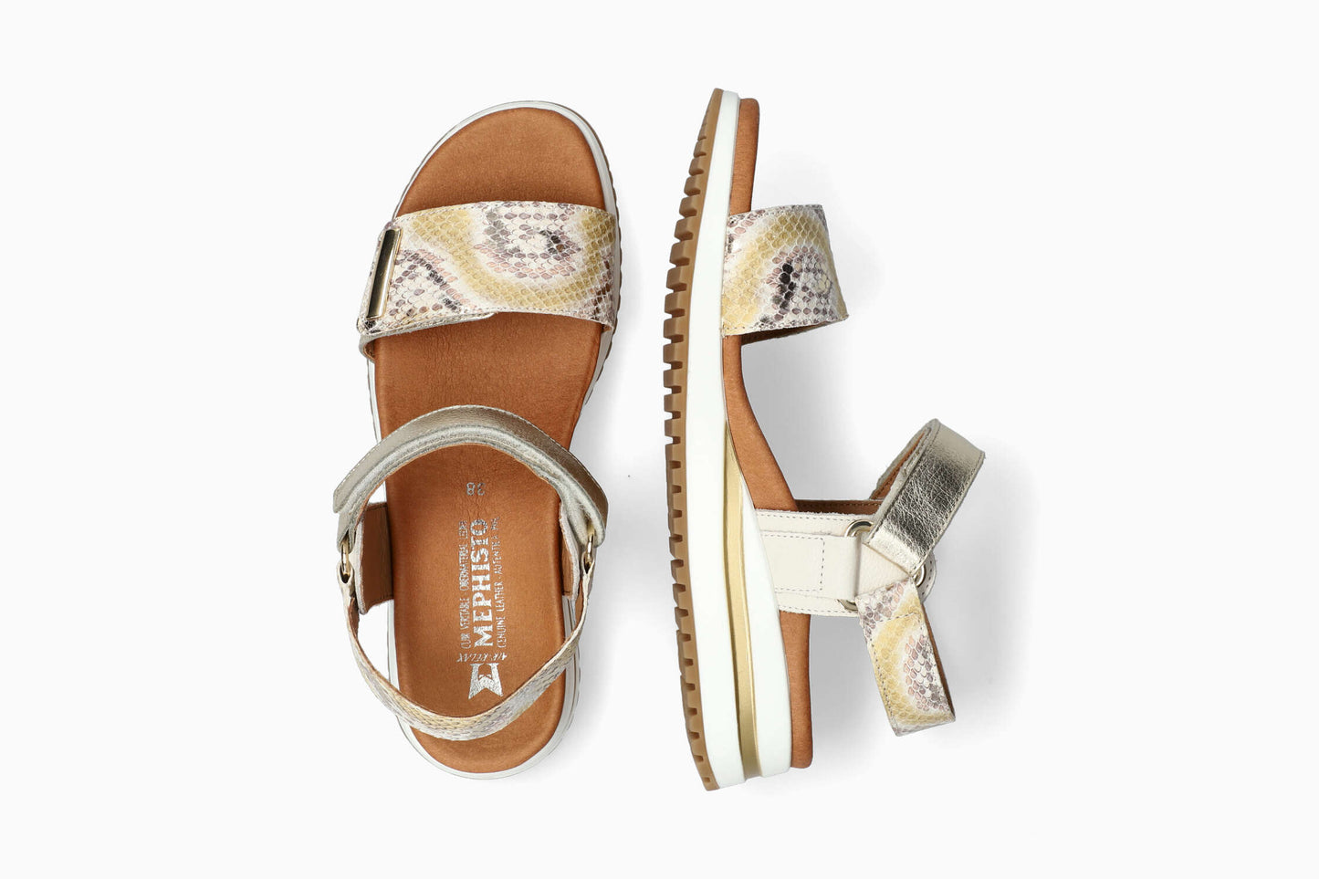 Jeanie - Gold Women Sandals
