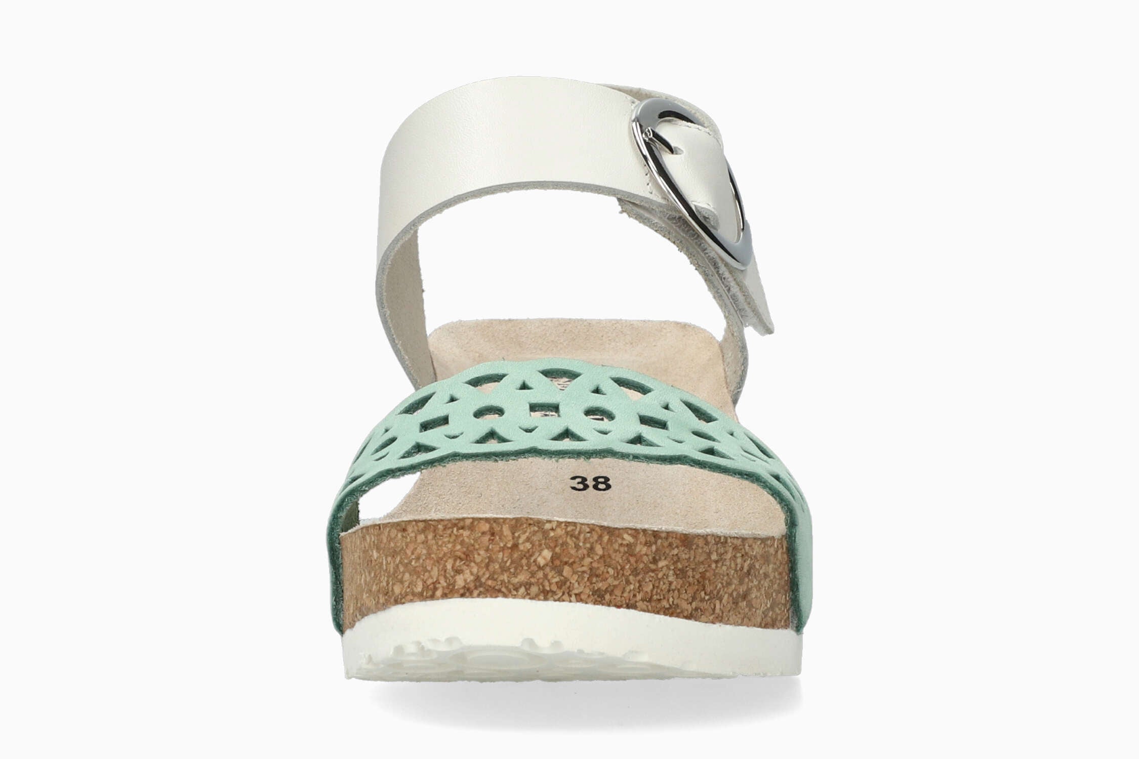 Lee - Light Grass Women Cork Sandals