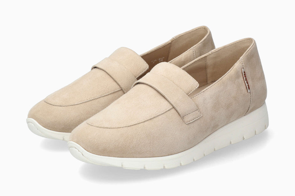 Dixie - Beige Women Slip-Ons