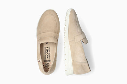 Dixie - Beige Women Slip-Ons